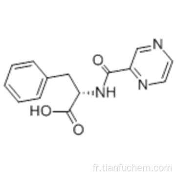 N- (2-pyrazinylcarbonyl) -L-phénylalanine CAS 114457-94-2